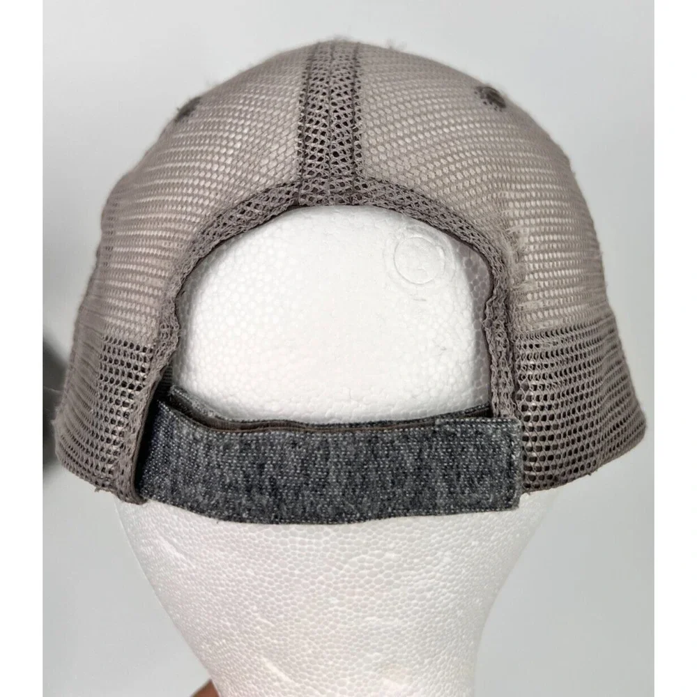 Willis Tower Chicago Skydeck Logo One Size Hat Cap Gray Unisex Adjustable Strap